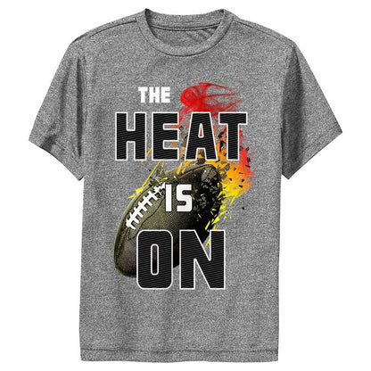 Boy's Lost Gods The Heat Is on Football Performance Tee