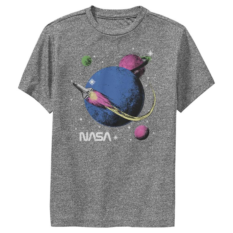 Boy's NASA Retro Rocket Journey Performance Tee