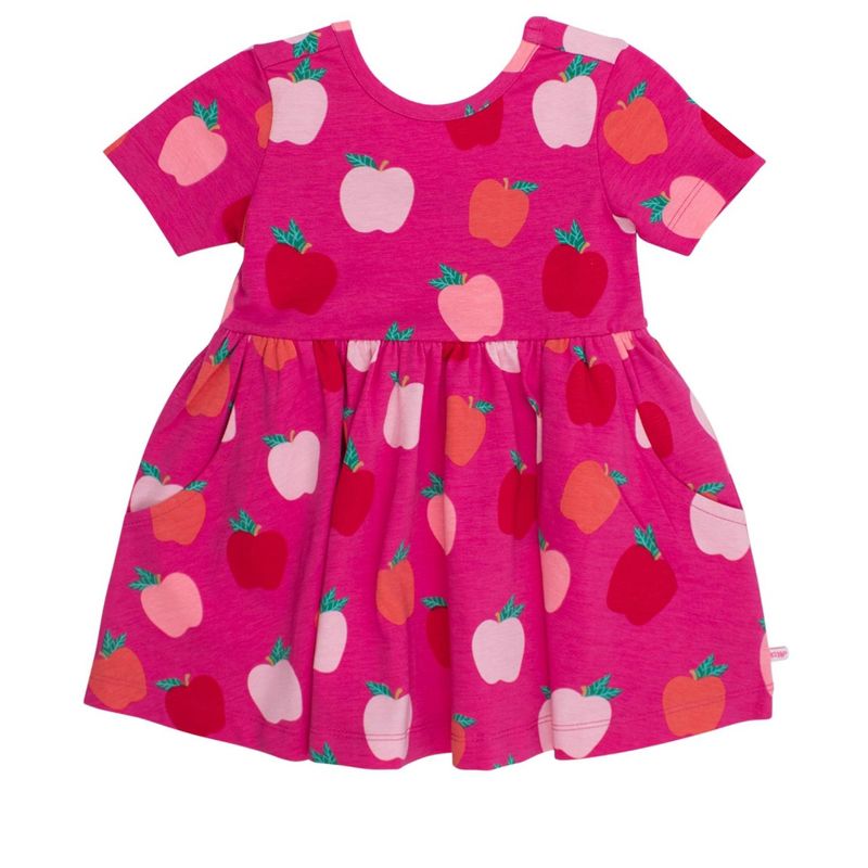 فستان بناتي محبوك بأكمام قصيرة من RuffleButts