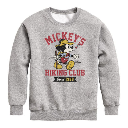Boys' - Disney - Mickey & Friends Graphic Long Sleeve Fleece Sweatshirt