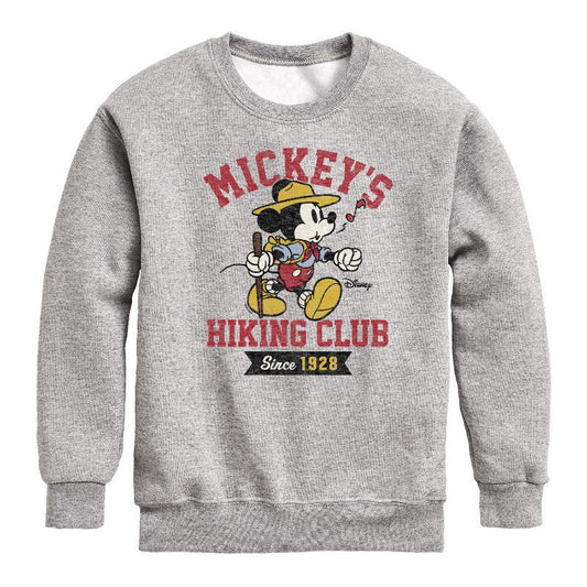 Boys' - Disney - Mickey & Friends Graphic Long Sleeve Fleece Sweatshirt