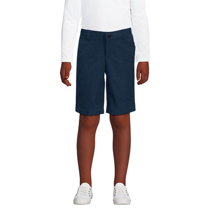 Lands' End Lands' End School Uniform Kids Active Chino Shorts