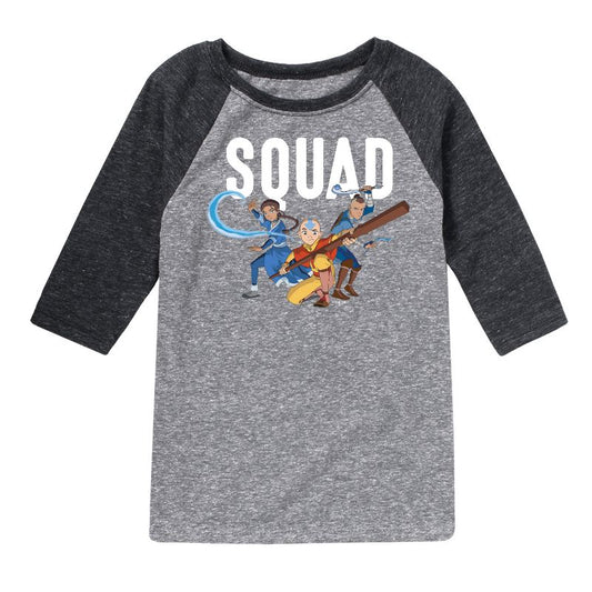 Boys' - Avatar: The Last Airbender - Trio Squad Raglan Graphic T-Shirt