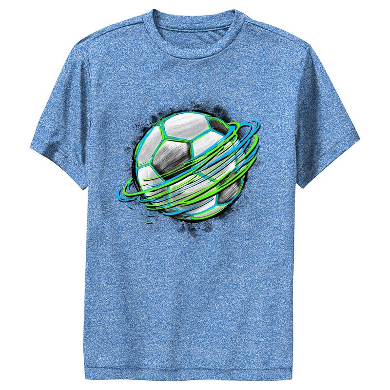 Boy's Lost Gods Soccer Ball Spin Performance Tee