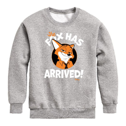 Boys' - Disney - The Fox Has Arrived Graphic Long Sleeve Fleece Sweatshirt
