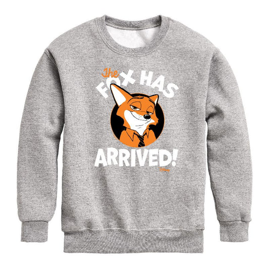 Boys' - Disney - The Fox Has Arrived Graphic Long Sleeve Fleece Sweatshirt