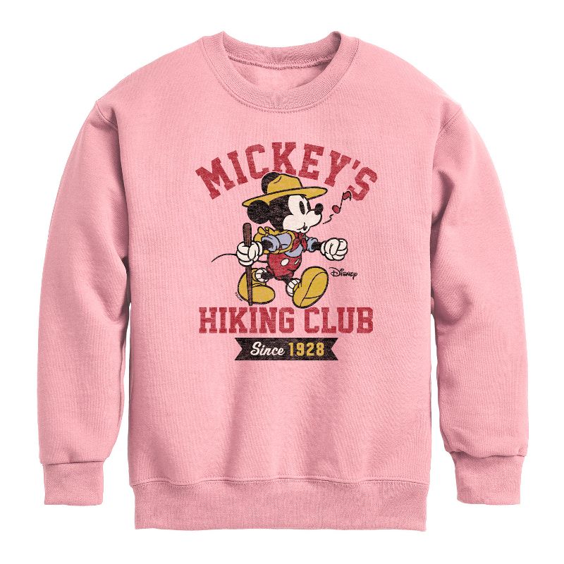 Boys' - Disney - Mickey & Friends Graphic Long Sleeve Fleece Sweatshirt