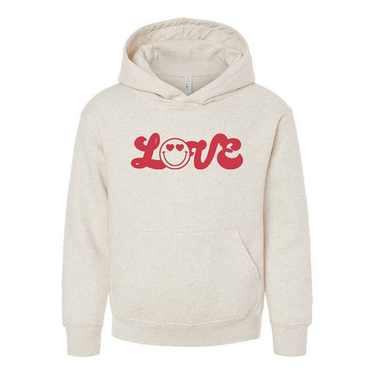 The Juniper Shop Love Smiley Face Youth Graphic Hoodie