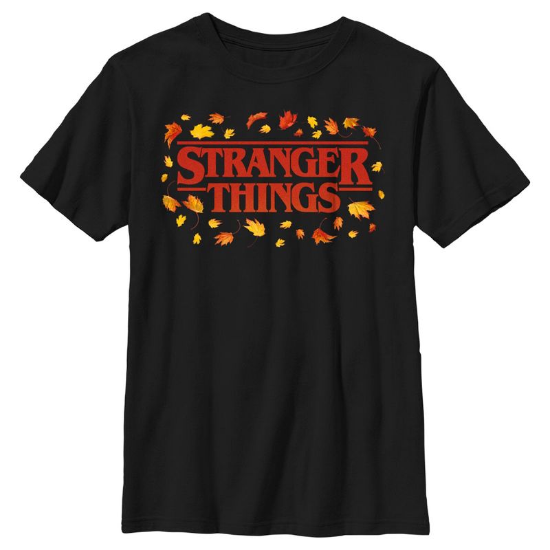 تي شيرت بشعار الخريف من مسلسل Stranger Things للأولاد