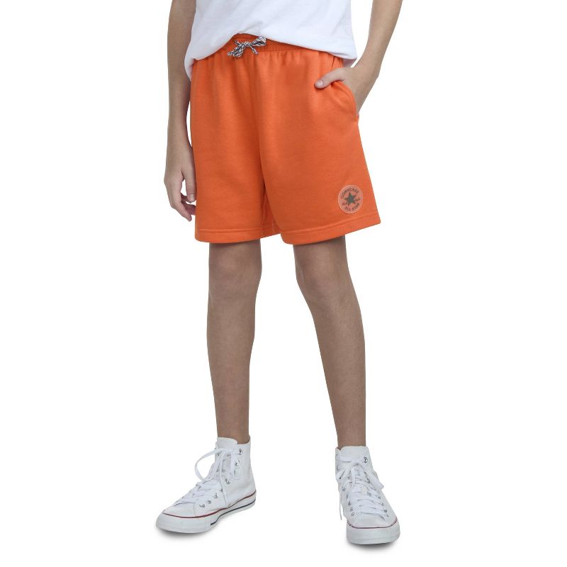 شورت Converse® French Terry سهل الارتداء للأولاد
