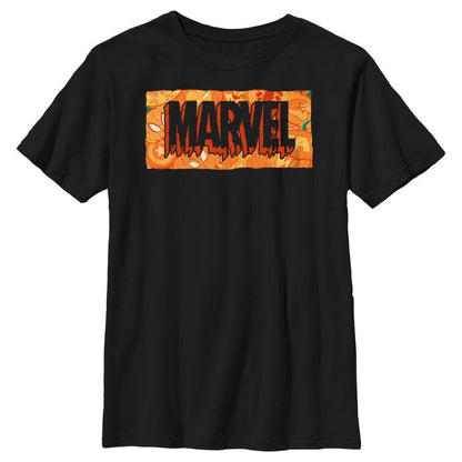 Boy's Marvel Spookiest Logo T-Shirt