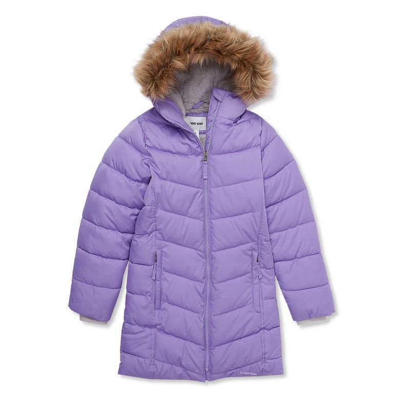 Lands' End Kids Fleece Lined Coat