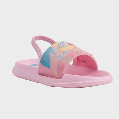 Girls' Disney Princess The Little Mermaid Slide Sandals - Pink