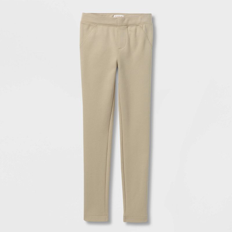 Girls' Uniform Ponte Jeggings - Cat & Jack™