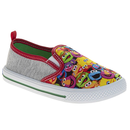 Sesame Street Elmo Boys/Girls Shoes,Slip On Sneaker Toddler,Indoor Outdoor Bottom, Toddler Size 5 to 10