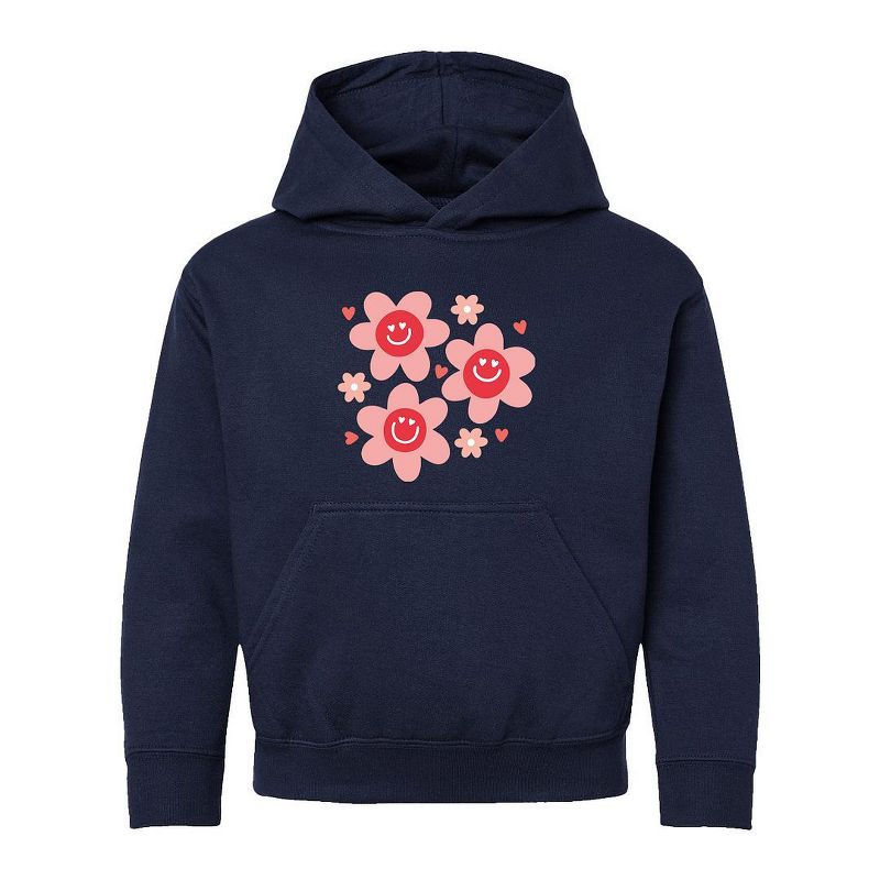 The Juniper Shop Hippy Flower Valentine Youth Graphic Hoodie