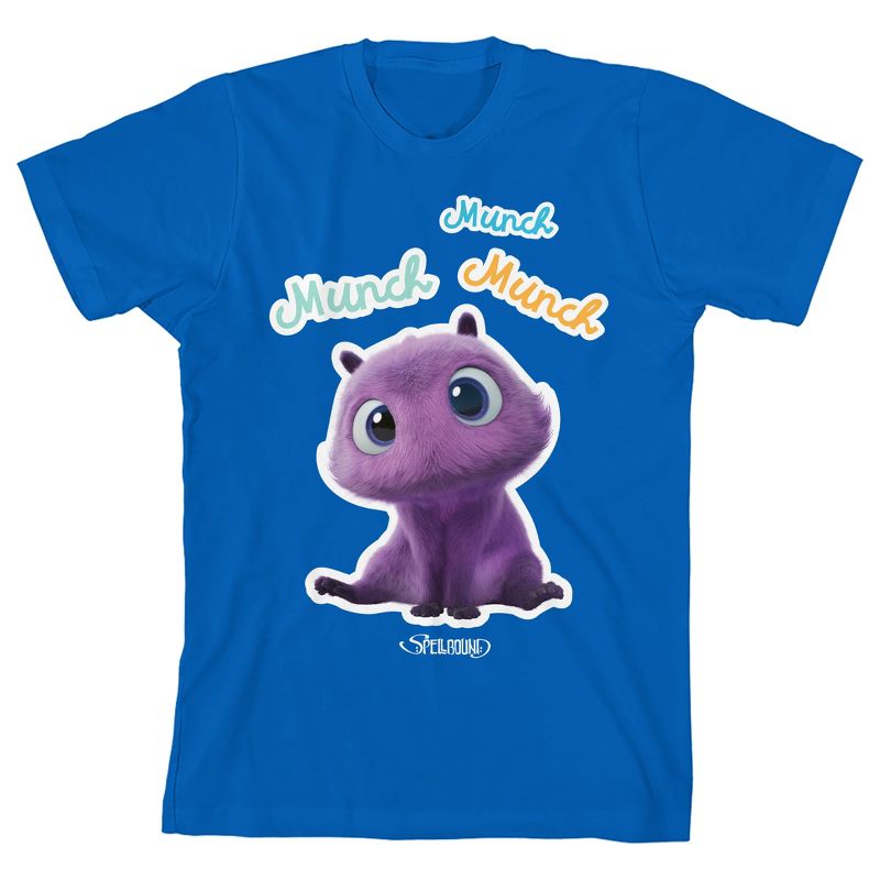 Spellbound Fink Love Your Self Youth Royal Blue Crew Neck Short Sleeve T-shirt