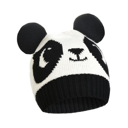 Cute Beanies Hat Cap for Kids, Warm Toddler Winter Hats, Todder Knit Hats for Boys Girls Aged 6-10 - Catalonia