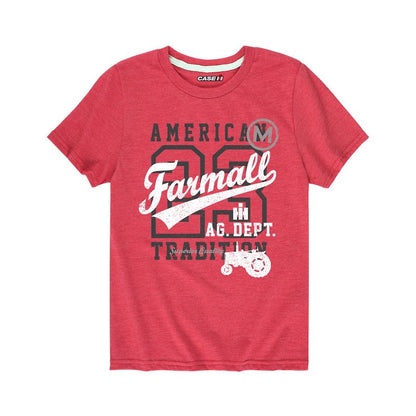 Boys' - Case IH - Farmall Ag. Department Short Sleeve Graphic T-Shirt