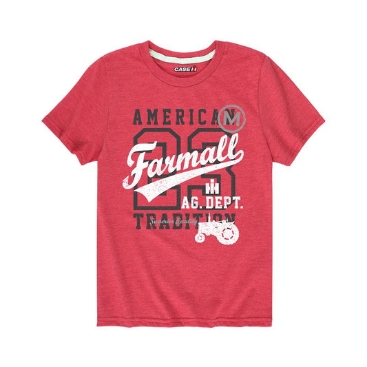 Boys' - Case IH - Farmall Ag. Department Short Sleeve Graphic T-Shirt