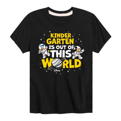 Boys' - Disney - Kindergarten Out Of This World Short Sleeve Graphic T-Shirt