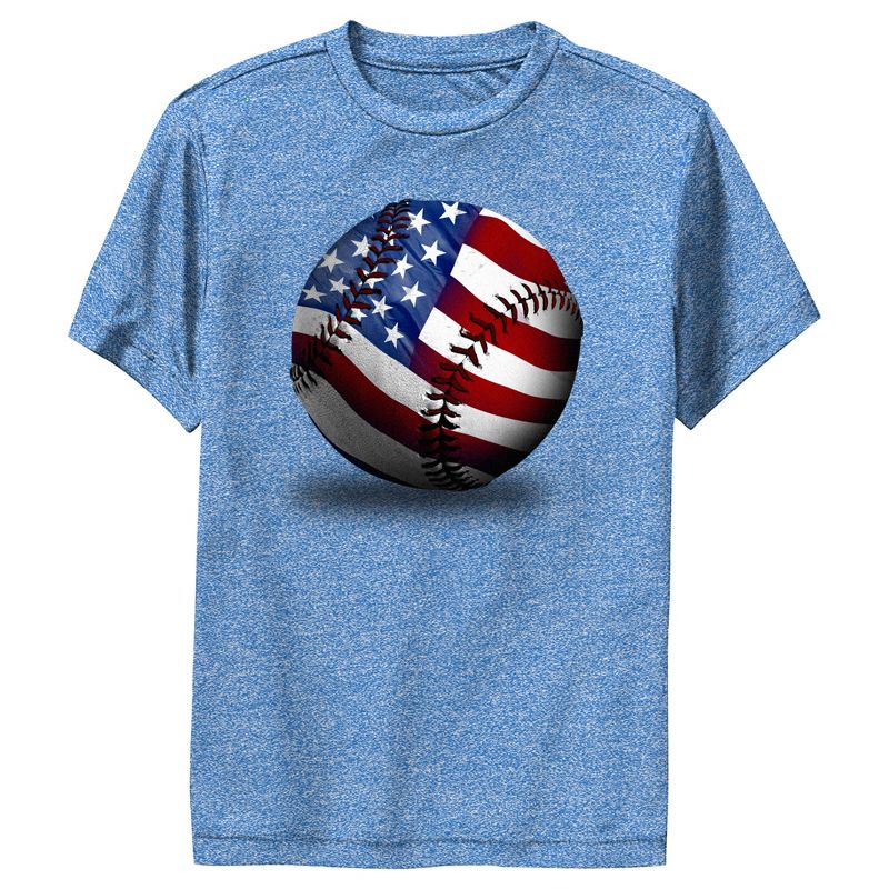 Boy's Lost Gods American Baseball Ball Performance Tee