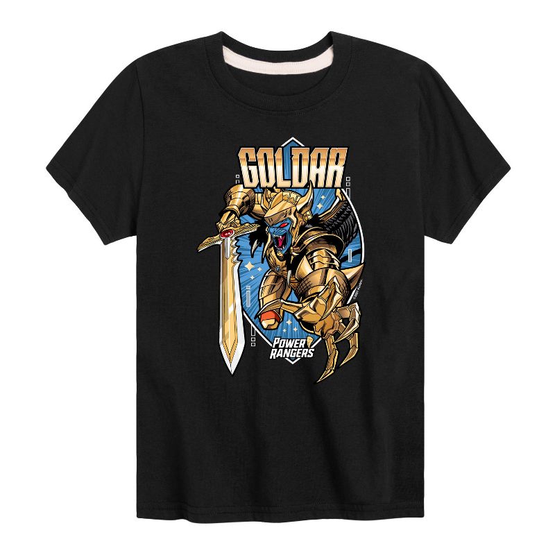 Boys' - Power Rangers - Goldar Warrior Short Sleeve Graphic T-Shirt