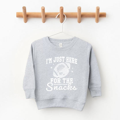 The Juniper Shop I'm Just Here For The Snacks Disco Youth Ultra-Soft Graphic Sweatshirt