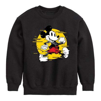 Boys' - Disney - Mickey & Friends Graphic Long Sleeve Fleece Sweatshirt