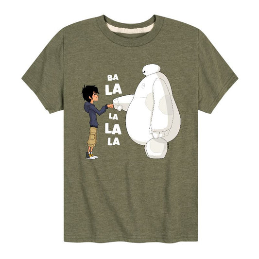 Boys' - Disney - Big Hero 6 Baymax Fist Bump Short Sleeve Graphic T-Shirt