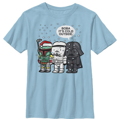 Boy's Star Wars Boba It's Cold Outside T-Shirt