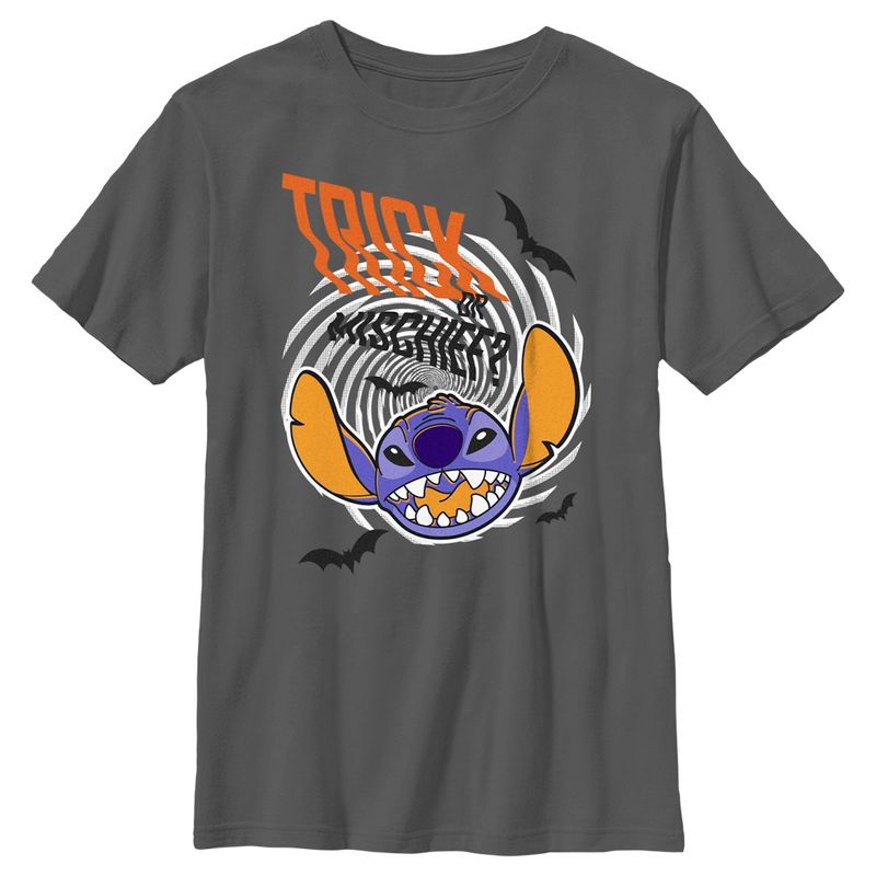 Boy's Lilo & Stitch Trick or Mischief T-Shirt