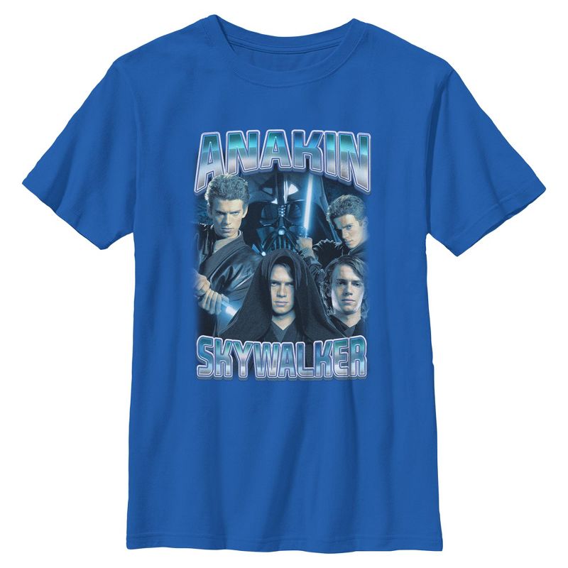 Boys Star Wars Anakin Skywalker Collage T Shirt