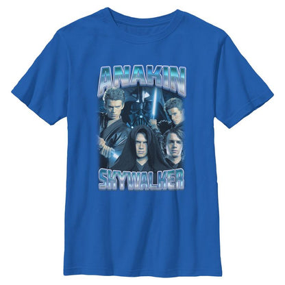 Boys Star Wars Anakin Skywalker Collage T Shirt