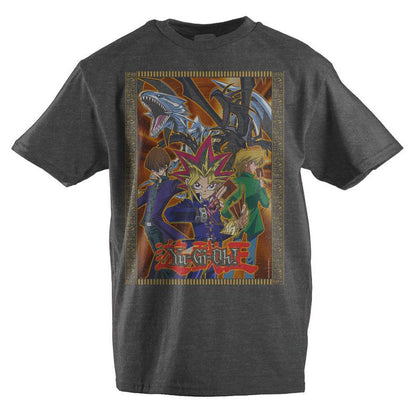 Yugioh Main Characters Youth Boys Graphic Tees T-Shirt