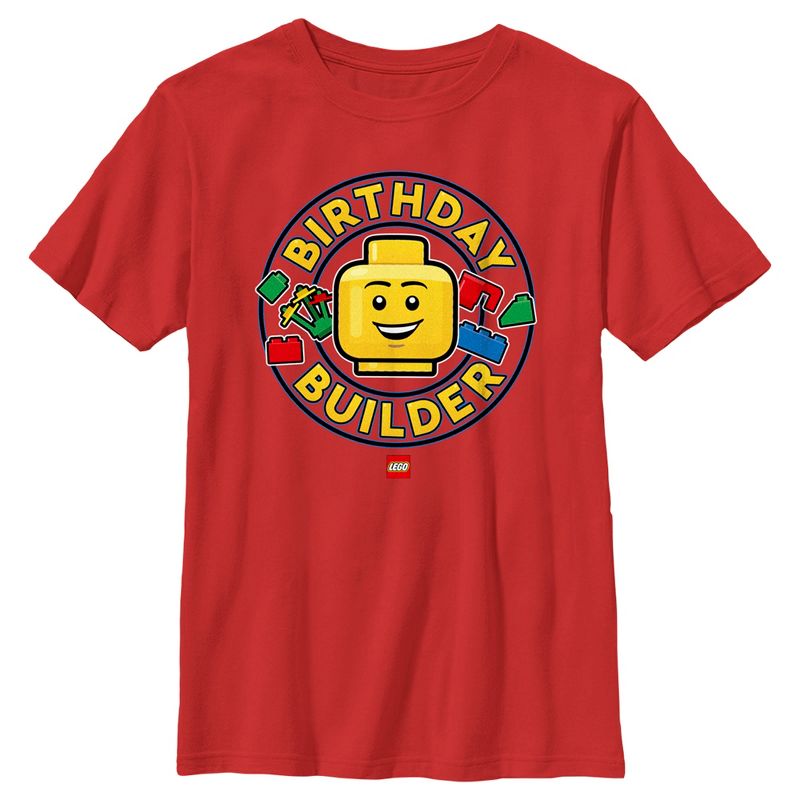 تي شيرت LEGO® Birthday Builder للأولاد