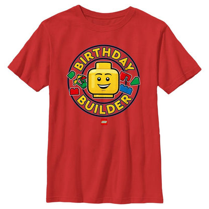 تي شيرت LEGO® Birthday Builder للأولاد