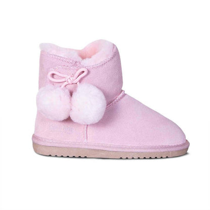 Cloud Nine Sheepskin Kid's Sheepskin Pom Pom Boot