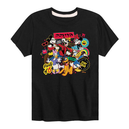 Boys' - Disney - Sticker Group Short Sleeve Graphic T-Shirt