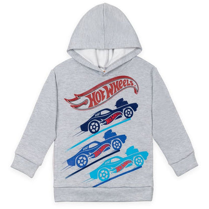 Hot Wheels Fleece Pullover Hoodie Little Kid to Big Kid