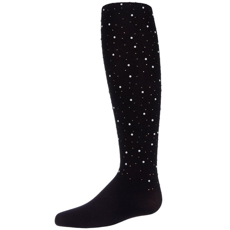 Memoi Lots of Dots Fine Cotton Tights