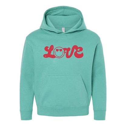 The Juniper Shop Love Smiley Face Youth Graphic Hoodie