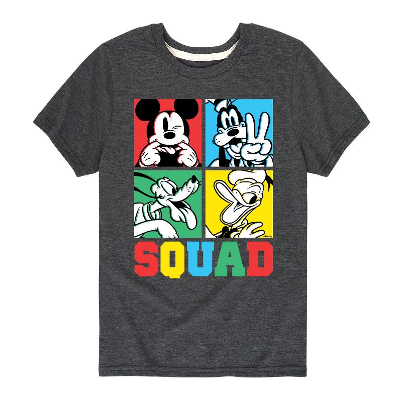 Boys' - Disney - Squad Grid Short Sleeve Graphic T-Shirt