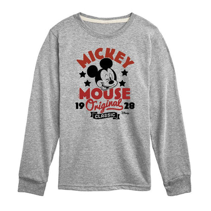 Boys' - Disney - Mickey Mouse Long Sleeve Graphic T-Shirt