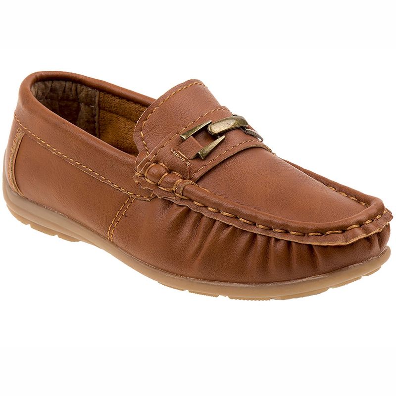 Josmo Boys Loafers Casual Slip On Lightweight Driving Shoes (Toddler Sizes)