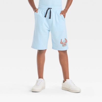Boys' Stitch Terry Shorts - Blue