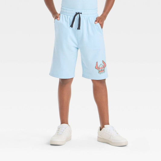 Boys' Stitch Terry Shorts - Blue