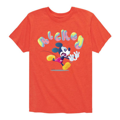 Boys' - Disney - Mickey Run Short Sleeve Graphic T-Shirt