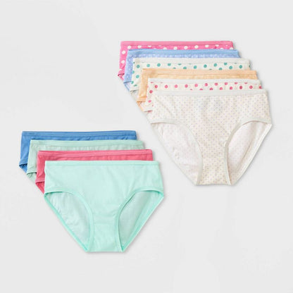 Girls' 10pk Cotton Briefs - Cat & Jack™
