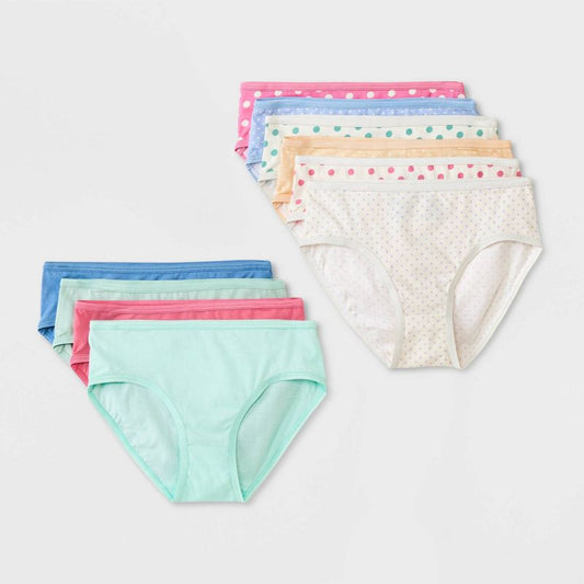Girls' 10pk Cotton Briefs - Cat & Jack™